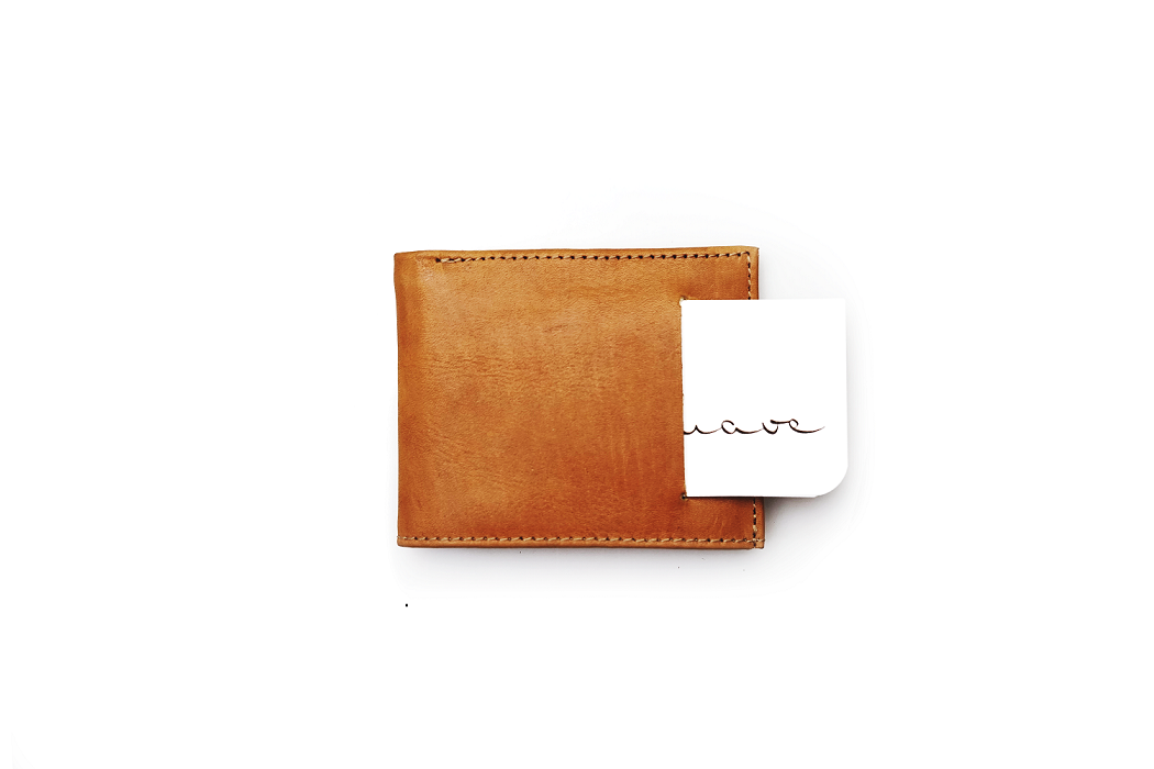 Brown Leather Wallet Bi fold By Suave - Image 3