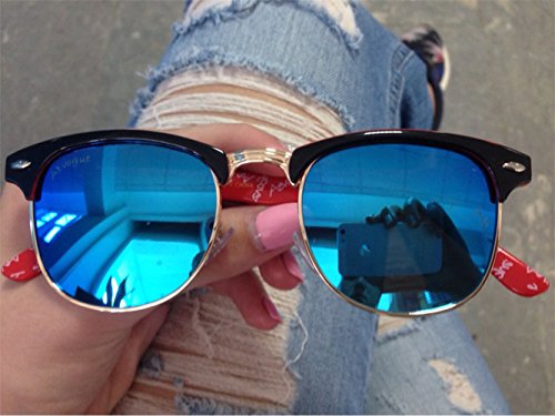 Polarized Semi-Rimless Sunglasses Designer Classic AE0369 By AEVOGUE
