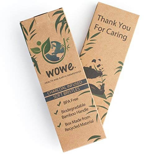 Charcoal Infused Organic Bamboo Toothbrush 5