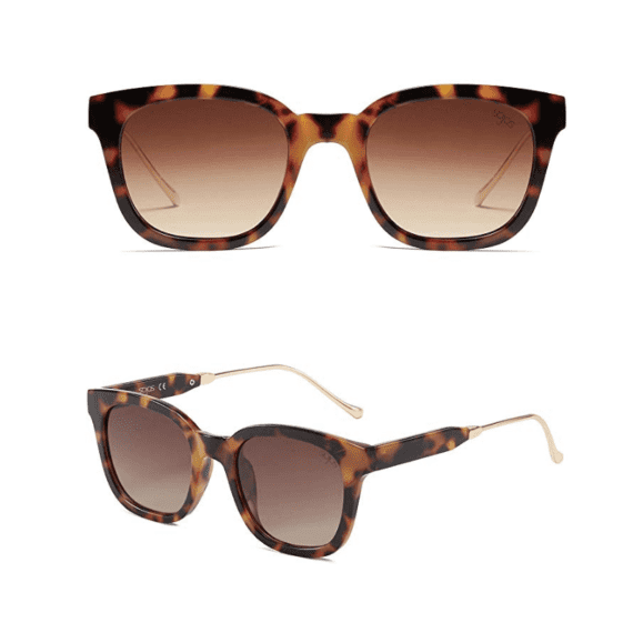 Classic Square Polarized Sunglasses Unisex UV400 By SOJOS 1