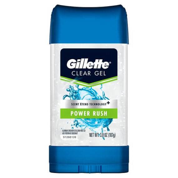 Gillette Power Rush Clear Gel