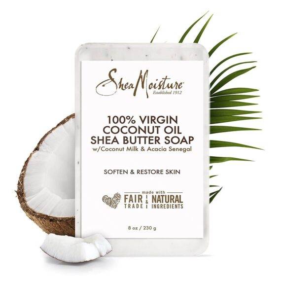 SheaMoisture Virgin Coconut Oil Bar Soap 8 Ounce 1