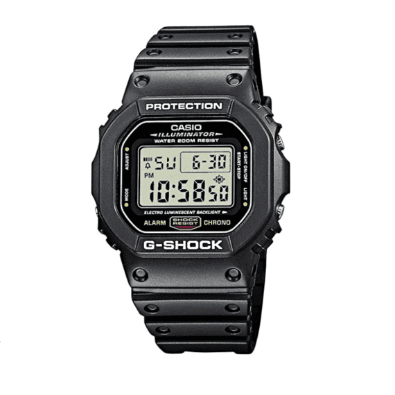 Casio Men's G-Shock Quartz Watch with Resin Strap DW5600E-1V