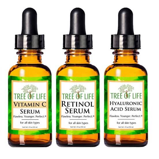 Anti Aging Serum 3-Pack for Face 4