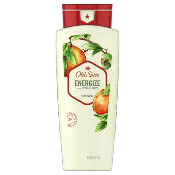 Old Spice Energize with Citrus Zest Scent Body Wash for Men 1