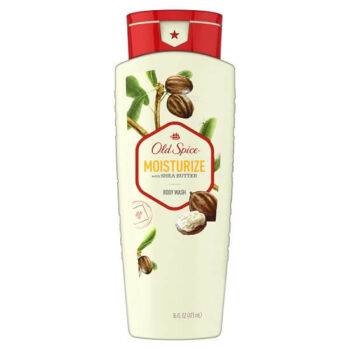Old Spice Moisturize with Shea Butter Scent Body Wash for Men