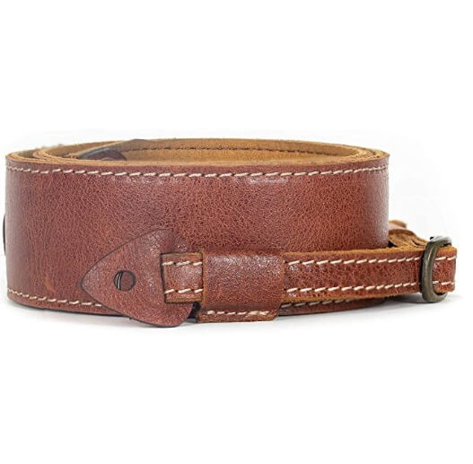 MegaGear Sierra Series Genuine Leather Camera Shoulder or Neck Strap