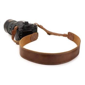 MegaGear Sierra Series Genuine Leather Camera Shoulder or Neck Strap