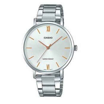 Casio Analog Womens Quartz Watch With Stainless Steel Strap LTP-VT01D-7BUDF 2