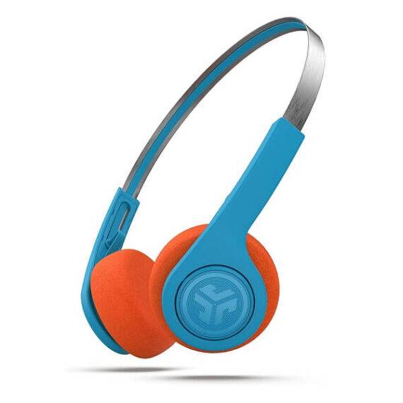JLab Rewind Wireless Retro Headphones - Blue
