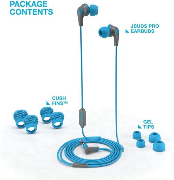 JLab Audio JBuds Pro Premium in-Ear Earbuds with Mic - Blue 2