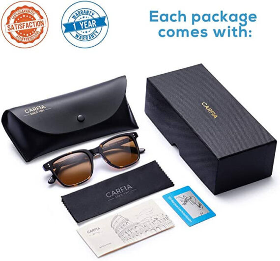 Carfia CA5354 Chic Retro Polarized Sunglasses
