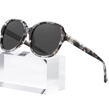 Carfia Polarized Trendy Retro Sunglasses for Women
