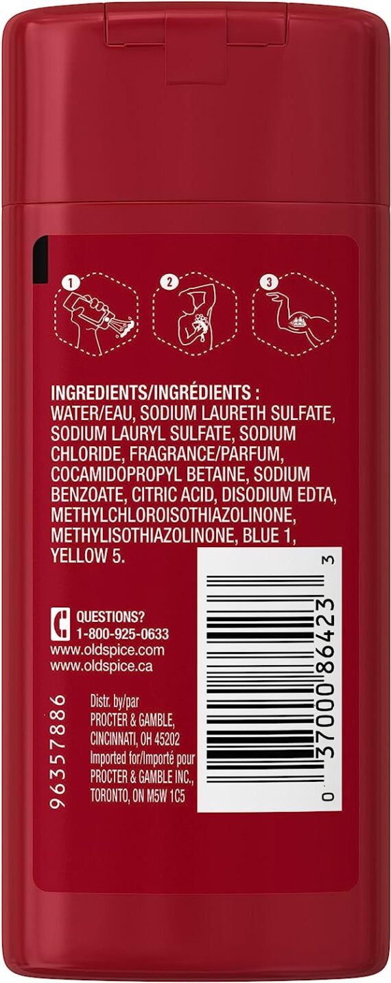Old Spice Swagger Body Wash Scent of Confidence for Men 3fl oz Travel Size 1
