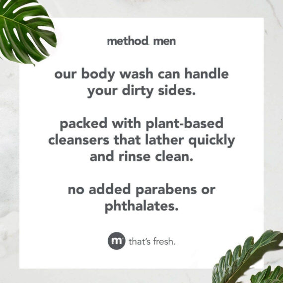 Method Men Sandalwood + Vetiver Body Wash 5
