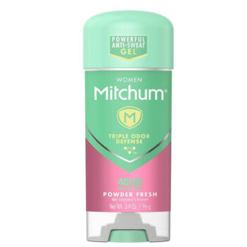 Mitchum Powder Fresh Anti-Perspirant Clear Gel Deodorant For Women 3.40 oz