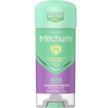 Mitchum Shower Fresh Anti-Perspirant Clear Gel Deodorant For Women 3.40 oz 3