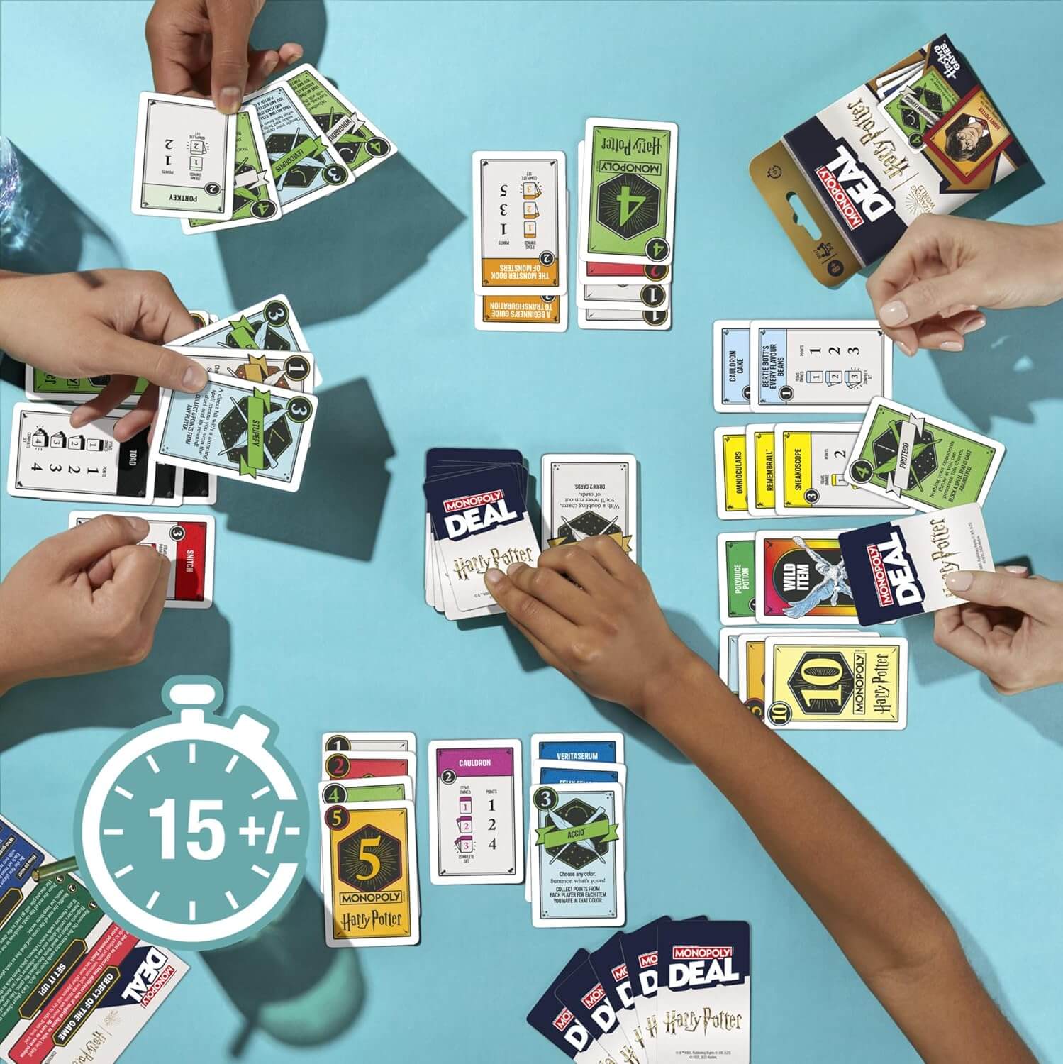 Monopoly Deal Harry Potter Card Game 1