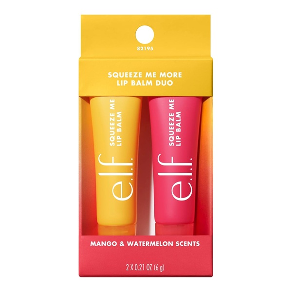 e.l.f. Squeeze Me More Lip Balm Duo - Mango & Watermelon