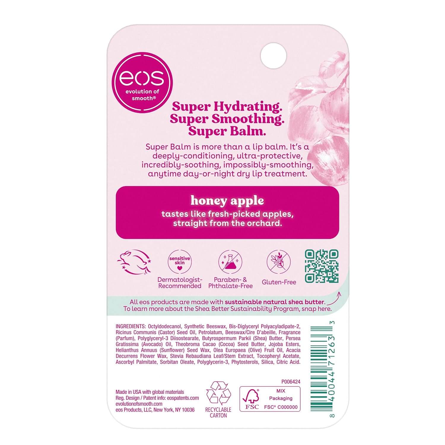 eos 24H Moisture Super Balm - Honey Apple 1 (1)