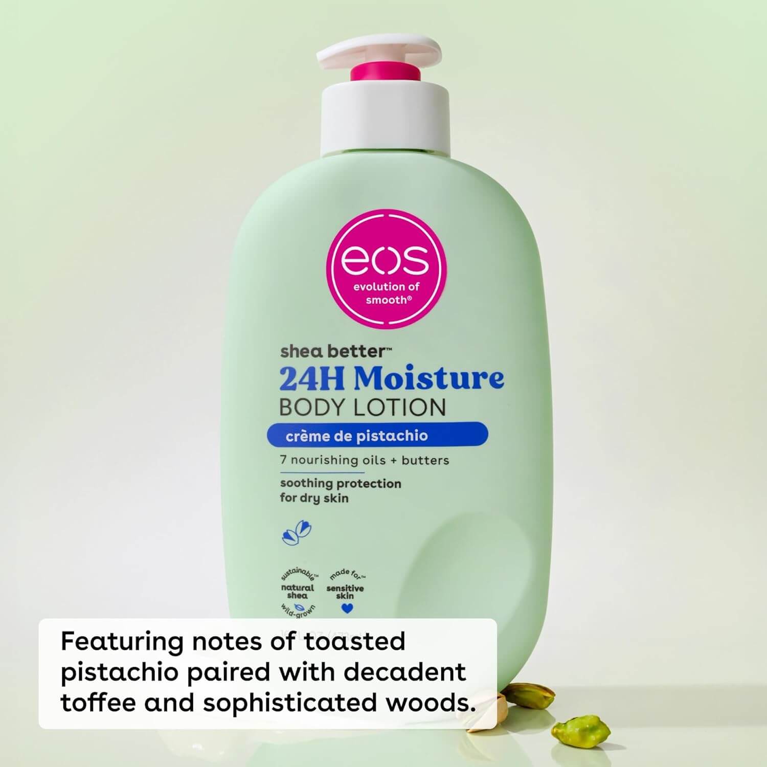 eos Shea Better Body Lotion 16 fl oz - Crème de Pistachio