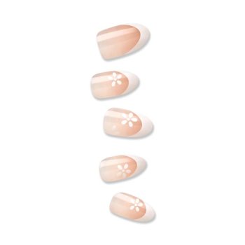 KISS imPRESS No Glue French press-on nails in Fearless, medium almond shape
