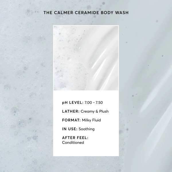 Naturium The Calmer ceramide body wash, fragrance-free, 16.9 oz bottle - view 5
