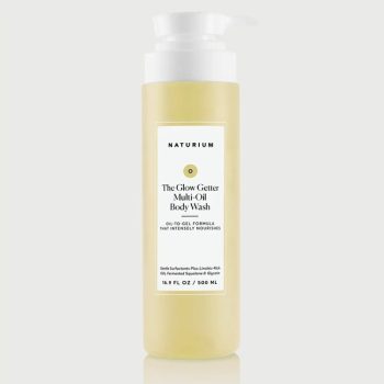 Naturium The Glow Getter multi-oil hydrating body wash, 16.9 oz bottle