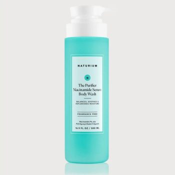 Naturium The Purifier niacinamide serum body wash, 16.9 oz bottle